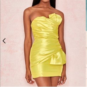 House of CB Marguerite Yellow dress